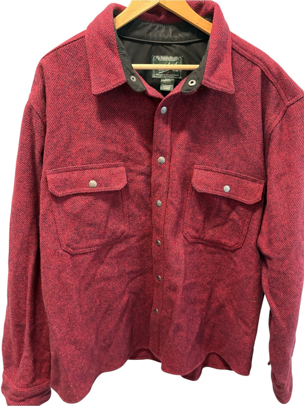 Vintage Woolrich Herringbone Shirt jacket
